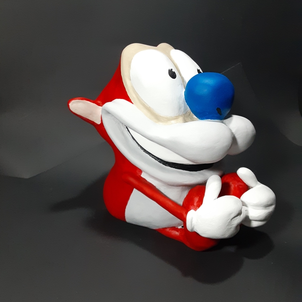 Custome Stimpy Statue from Ren & stimpy